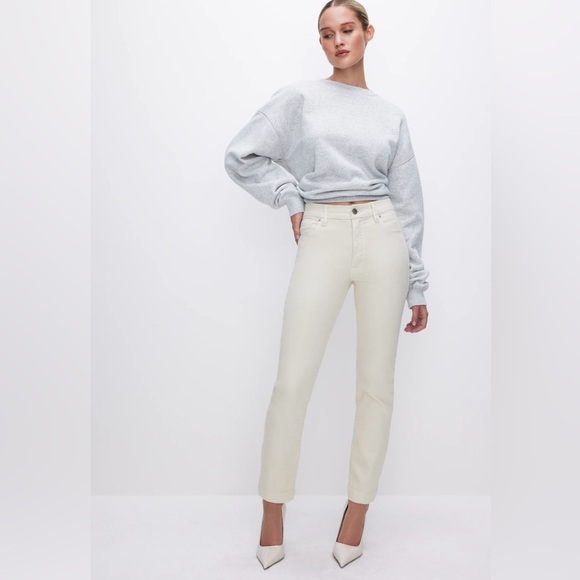 Good American Denim - Good American Good Classic Slim Straight Jeans Size 6/28